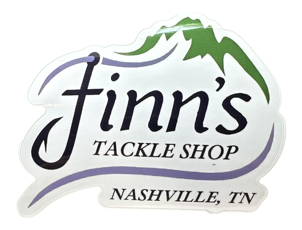 Finn's Tackle Shop Sticker