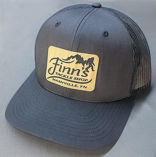 Finn's Faux Leather Patch Richardson Hat