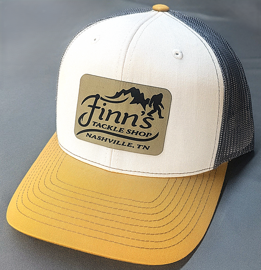 Finn's Faux Leather Patch Richardson Hat