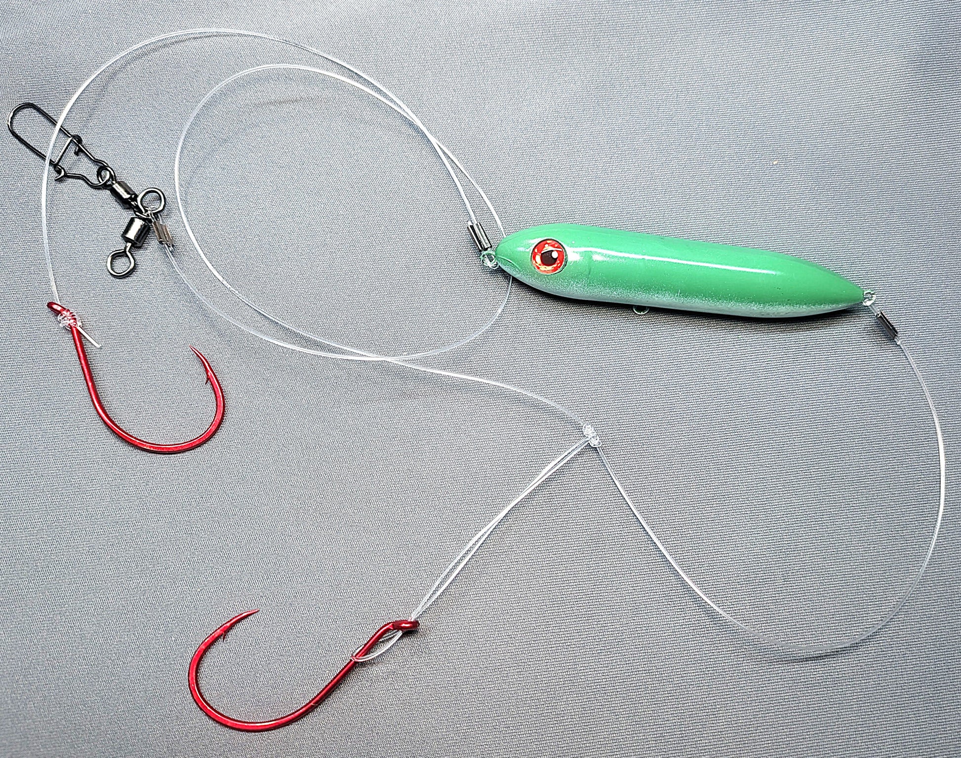 Finn's Full Battle RatTle Double Hook Draggin Rig
